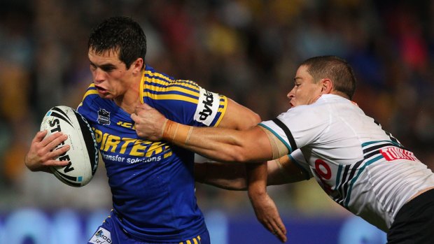 Still wanted ... Parramatta five-eighth Daniel Mortimer was dropped on Monday and will play in the NSW Cup this weekend, but coach Steve Kearney says he still has a future at the Eels.