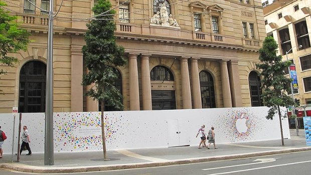 Apple has confirmed the site for it's flagship Brisbane store.