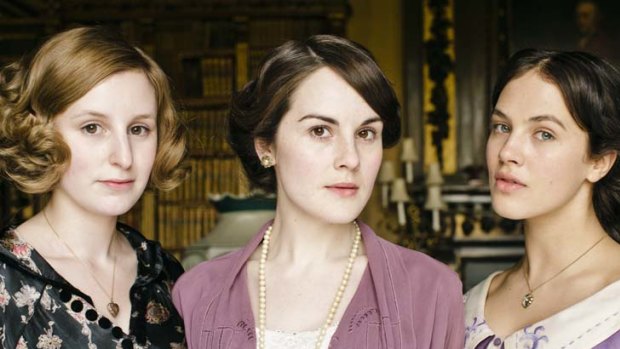 The ladies of Downton Abbey.