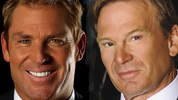 Shane Warne admits to having his teeth whitened and Sam Newman once had Botox injections live on air.