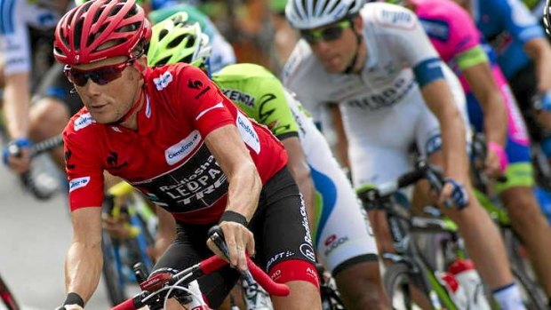 RadioShack rider Chris Horner has become the oldest winner of a grand tour.