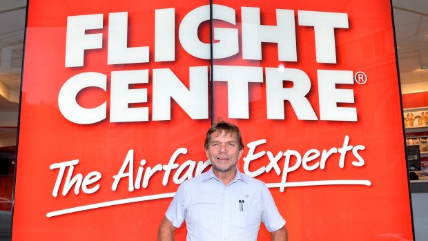 Flight Centre managing director Graham Turner last month said there had been "positive momentum" in leisure travel in Australia.