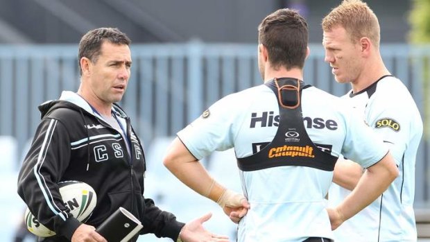 We'll have earned it: Sharks coach Shane Flanagan is happy with the position his team is in.