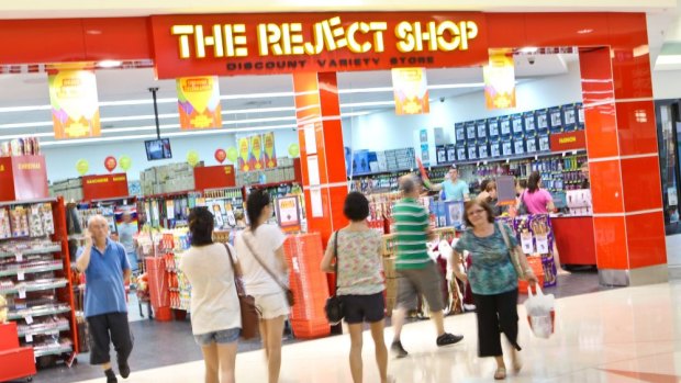 The Reject Shop is facing stiff competition from the likes of Kmart and Big W as well as new players like Japan's Daiso.