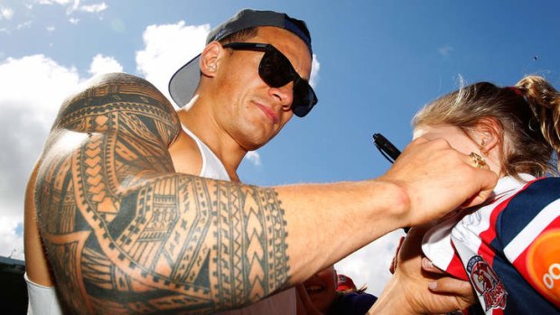 Marquee man: Sonny Bill Williams has advised New Zealand coach Stephen Kearney he is available for the Kiwis' World Cup tilt.