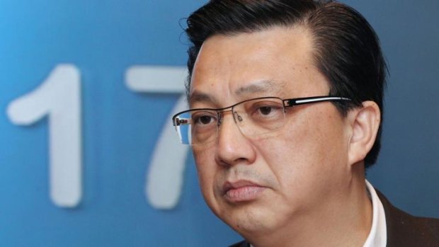 Malaysia’s Transport Minister Liow Tiong Lai.