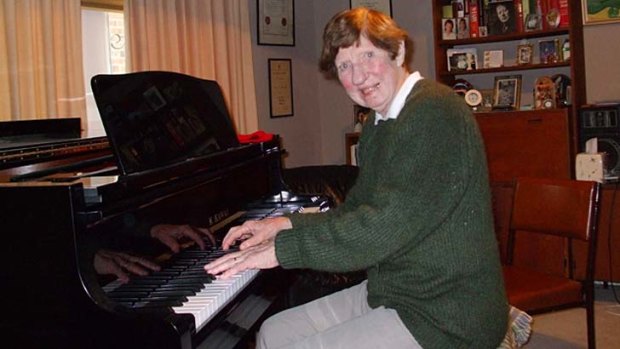 Sharing a love of music &#8230; Enid Strong taught until a year before her death.