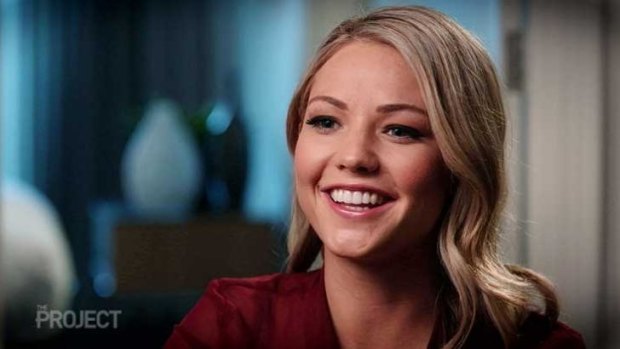 Sam Frost tells all to <i>The Project</i>.