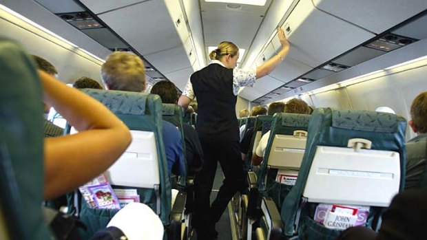 Let them do their job: Flight crews are well trained to deal with drunk, aggressive and paranoid passengers.