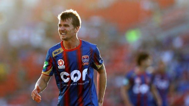 NZ BOUND? Joel Griffiths has left the Newcastle Jets.