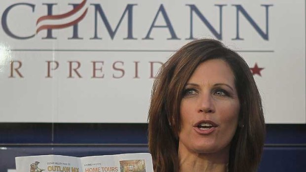 Michelle Bachmann ...  suddenly facing serious competition.