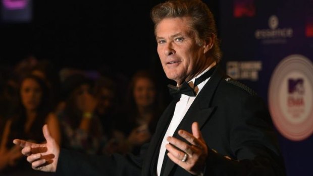 David Hasselhoff will join the feeding frenzy over <i>Sharknado</i> movie franchise.