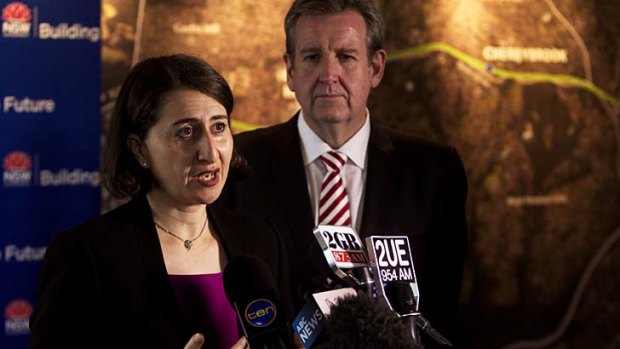 Facing the questions ... Gladys Berejiklian will spent the first half of 2013 responding to angry residents.