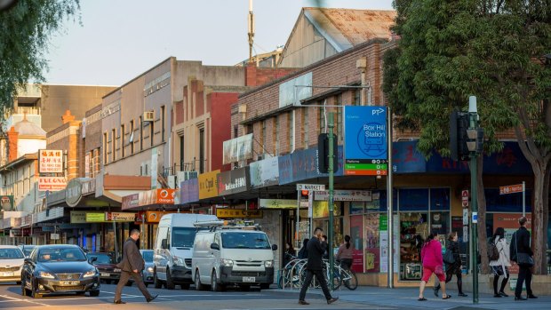 Whitehorse Road is rapidly being developed with apartments.