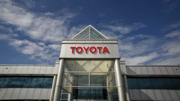 Blue sky ahead: Toyota employs 4200 staff in Australia.