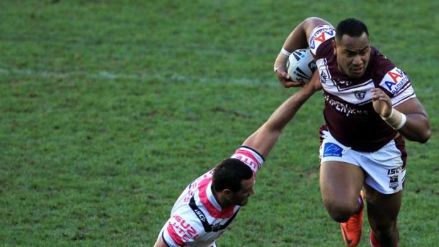 In Origin III ... Tony Williams rushed back to the Blues squad.
