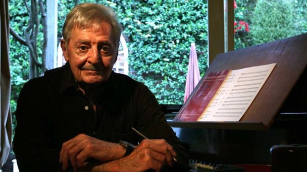 "If you didn’t like it, blame me" ... composer Peter Sculthorpe.