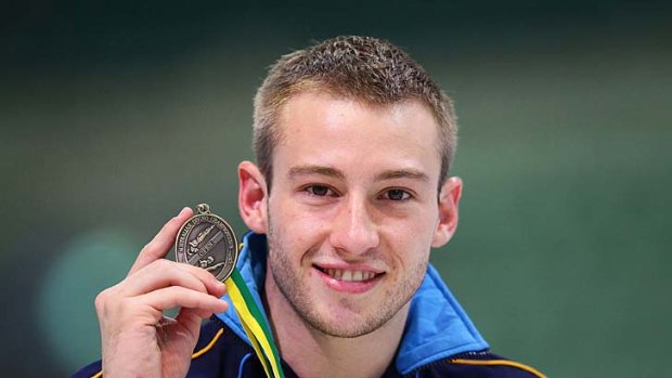 Matthew Mitcham at last year's Open Diving Championships in Sydney.