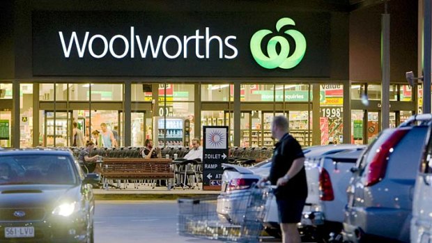 Supermarket giant: Woolworths.