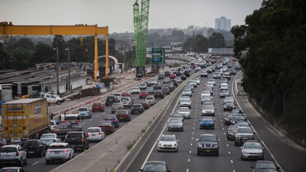 Tolls will be reintroduced on Sydney's M4 motorway.