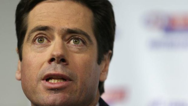 Incoming AFL chief Gillon McLachlan.