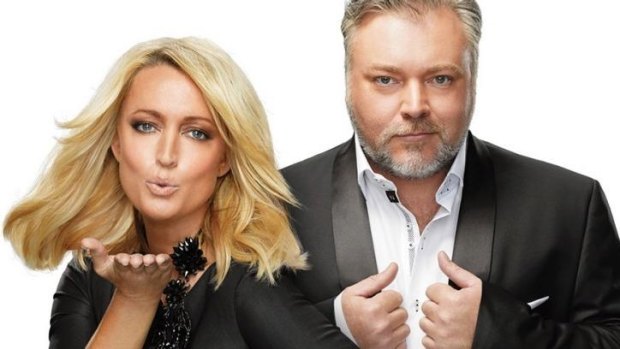 Kiis off: Kyle and Jackie O slide in the latest 2014 radio ratings.