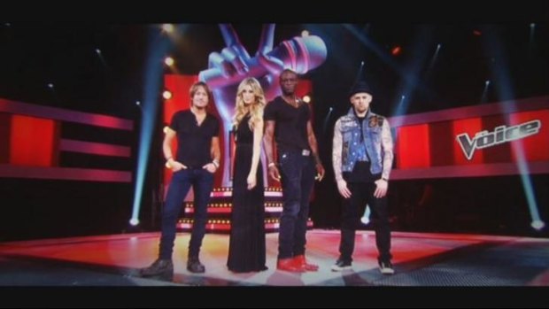 The Voice ... it's now down to the judges to mentor the singers who got through the blind auditions.