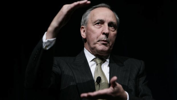 Paul Keating at a PIMCO Forum.