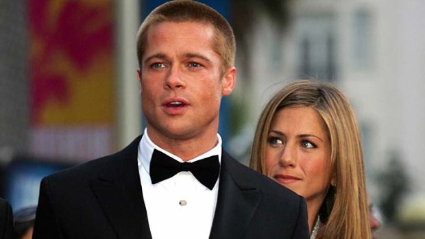Divorced ... Brad Pitt was married to Jennifer Aniston for five years.
