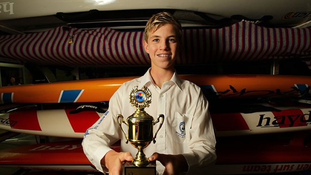 Junior lifesaver Matt Barclay went missing off Kurrawa Beach on the Gold Coast.