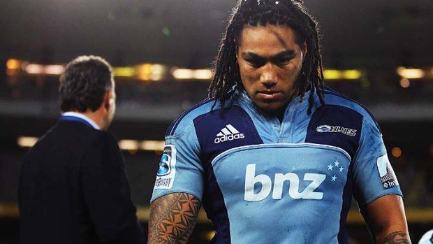 Blues centre Ma'a Nonu's tackling of Digby Ioane on Friday night is evidence that the Auckland side plays with passion.