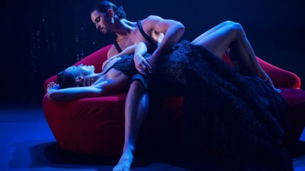 Elise May and Benjamin Chapman centre stage in <i>Carmen Sweet.</i>