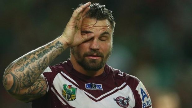Parramatta bound?: As yet Manly haven't released Anthony Watmough