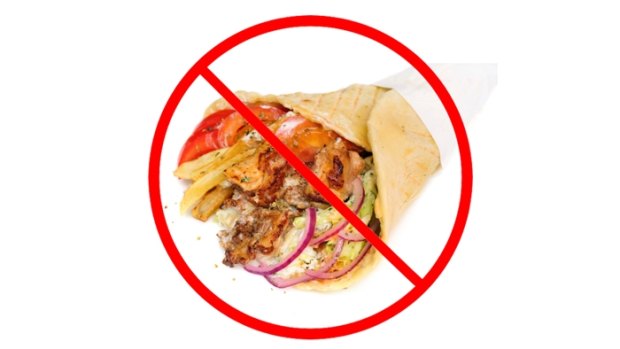 Kebab shops are banned in Verona. 
