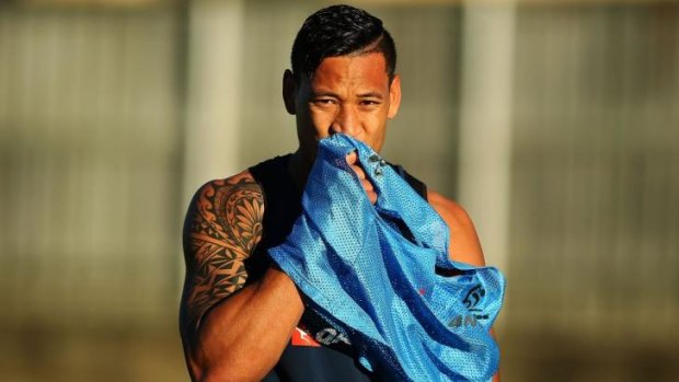 Israel Folau says he is happy playing in Australia but can understand why players might want to take up offers overseas and still be available for Test selection.