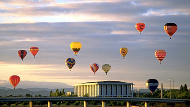 Canberra balloons