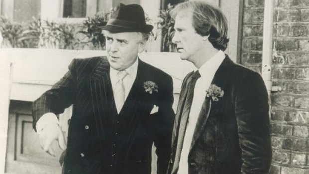 I could be so good for you ... Cole and Waterman in Minder in 1987.