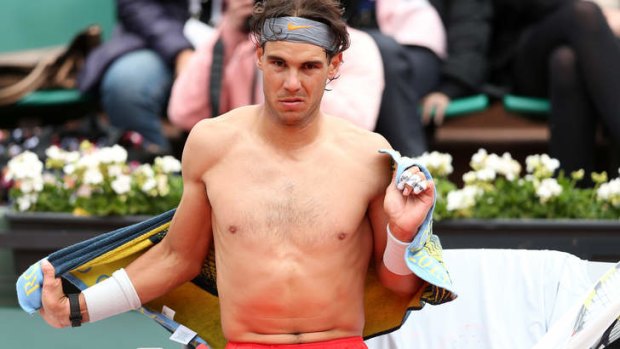 Wobble: Rafael Nadal.