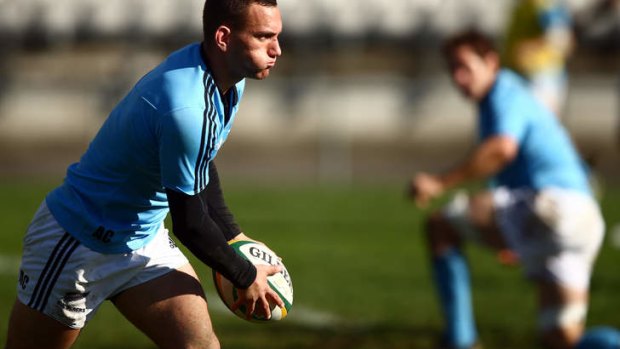 No soft touch: Aaron Cruden is a worthy understudy.