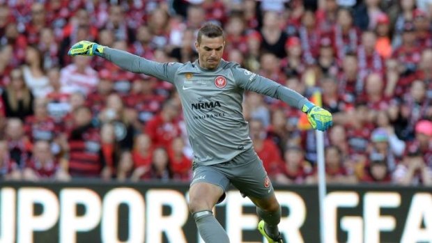 Reinventing himself: Wanderers keeper Ante Covic is hoping to take his game to the next level.