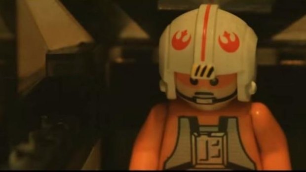 The <i>Star Wars: The Force Awakens</i> trailer has been remade in Lego.