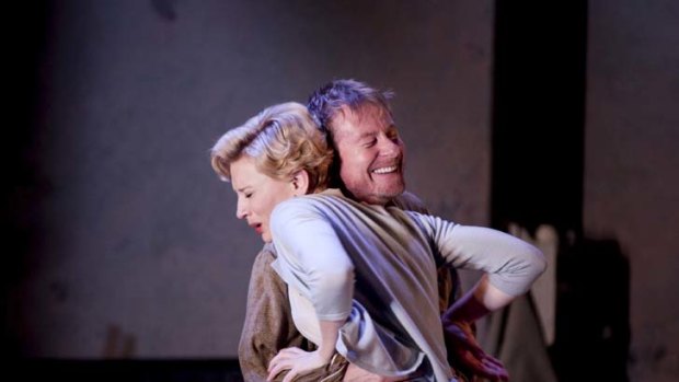 Rave reviews ... Cate Blanchett and Richard Roxburgh star in STC's production of Uncle Vanya in Washington DC.