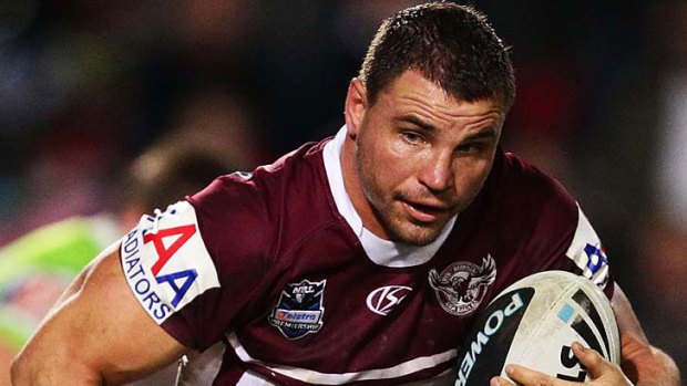 Ready to rock ... Anthony Watmough returns to the Manly lineup after missing last week's win over Penrith with a shoulder problem.