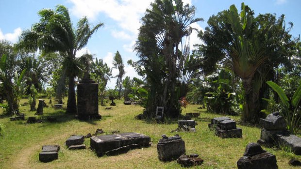 Rogue's gallery: The pirate cemetery at Ile Sainte-Marie.