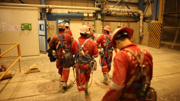 The Oyu Tolgoi mine's first year has been dogged by challenges, including equipment failures.