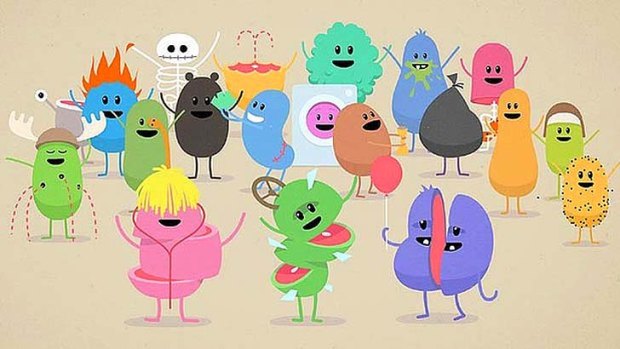 Killer jingle ... Dumb Ways to Die characters show off their idiocy.