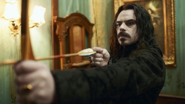 Dark comedy: Jemaine Clement as exotic ladies man Vladislav in <em>What We Do in the Shadows</em>.