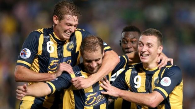 Punching above their weight: Central Coast Mariners.
