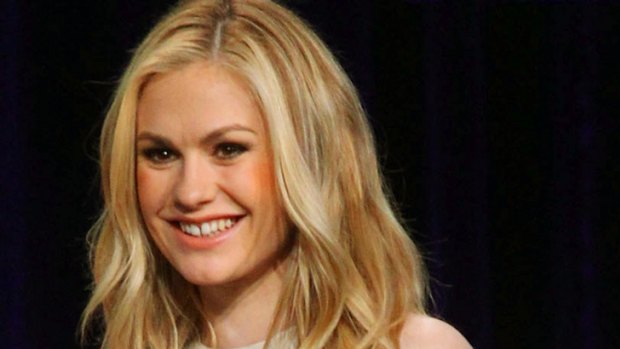 A new classic ... Anna Paquin works the little white dress.