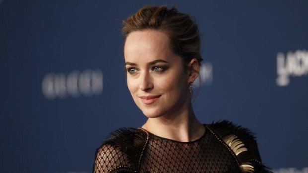 American actress and model Dakota Johnson is playing Anastasia Steele in the film version of Fifty Shades of Grey.